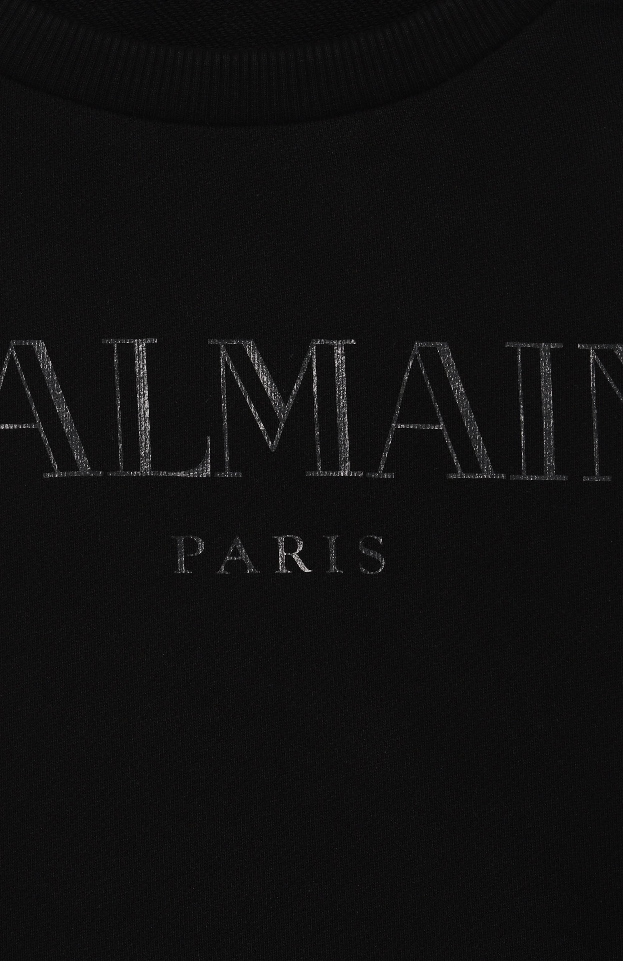 Хлопковый свитшот BALMAIN, арт. BX4B60, фото 3