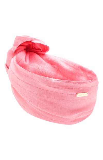 Льняная повязка на голову CULT GAIA, арт. 40001L12 PNK, фото 2