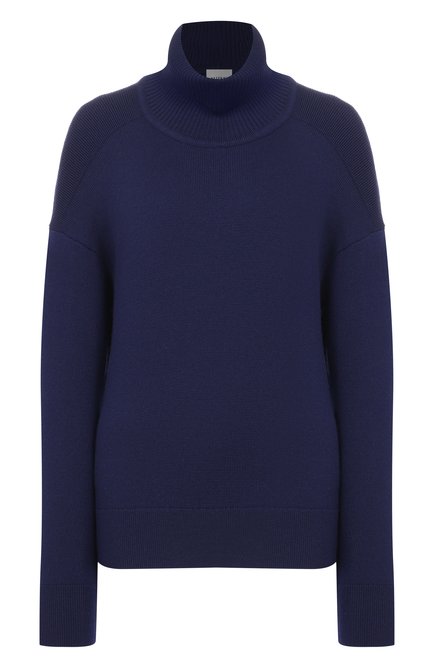 Женский шерстяной свитер YUZEFI, арт. AREN-DRAPE BACK FUNNEL NECK JUMPER_001