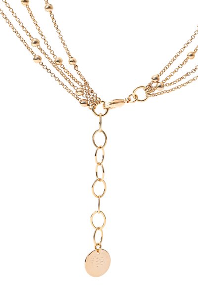 Колье ANTON HEUNIS золотого цвета по цене 43950 руб., арт. CLR1.20, фото 4 Колье ANTON HEUNIS, арт. CLR1.20, фото 4