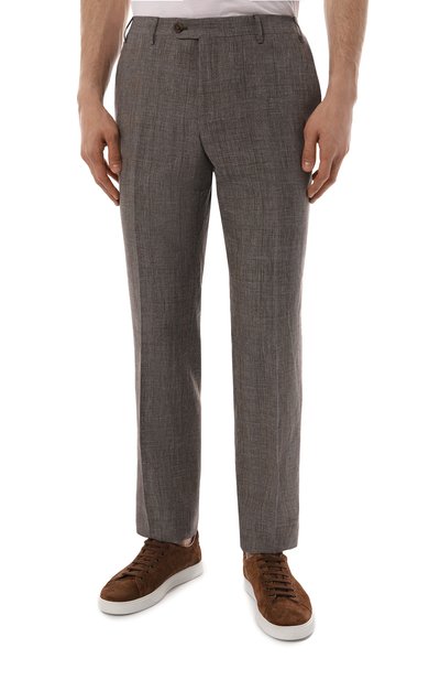 Костюм из льна и шерсти CORNELIANI, арт. 916008-3117215_1, фото 4