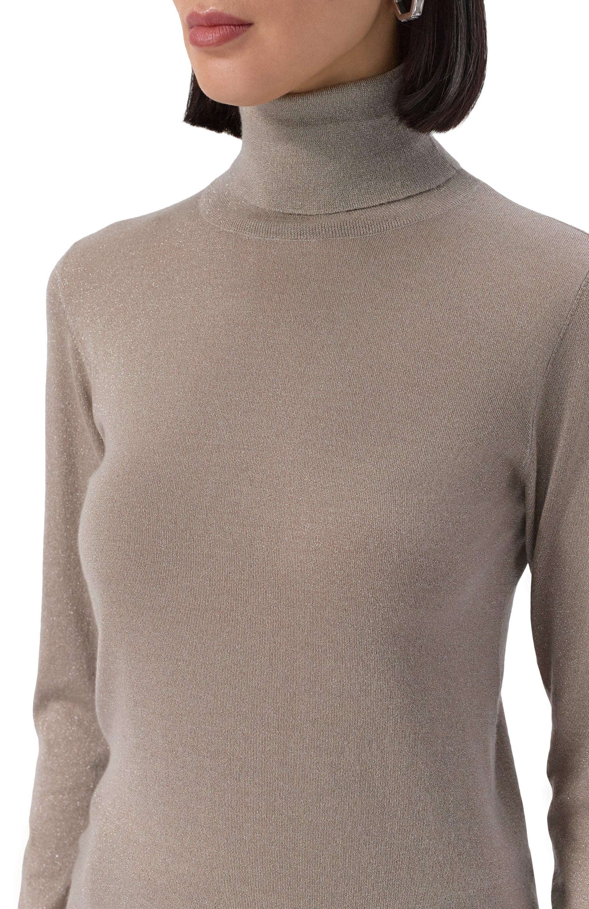 Водолазка из кашемира и шелка BRUNELLO CUCINELLI, арт. M41800063P, фото 5