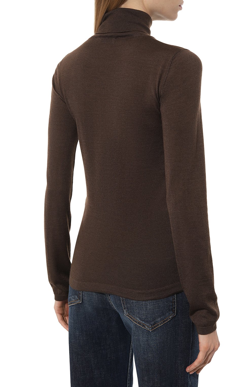 Водолазка из кашемира и шелка BRUNELLO CUCINELLI, арт. M1300B1034, фото 4