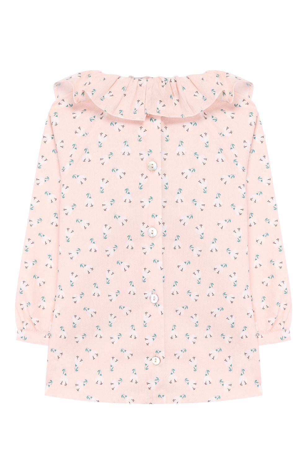 Хлопковая блузка LES LUTINS, арт. 20E118/FLEUR, фото 2