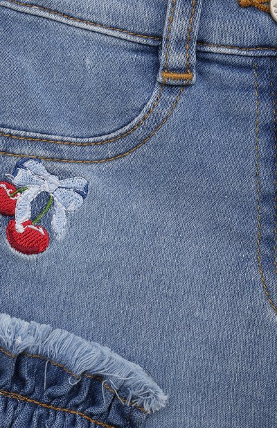 Джинсовые шорты MONNALISA, арт. 39C408, фото 3