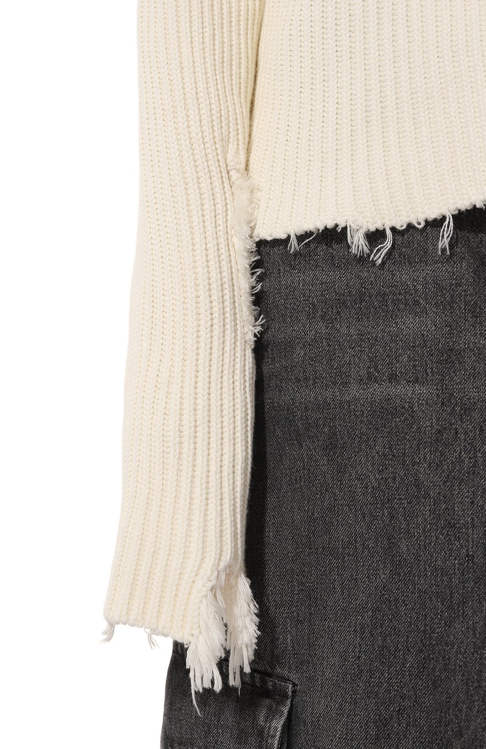 Свитер из хлопка и шерсти MM6, арт. S62HL0004/S18255, фото 5