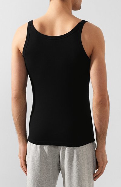 Хлопковая майка с круглым вырезом DOLCE & GABBANA, арт. 0121/N8A19J/00026, фото 4