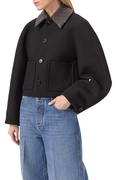 Куртка из хлопка и вискозы BOTTEGA VENETA, арт. 815402/V3PD0, фото 3