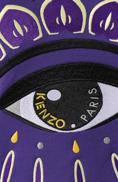 Хлопковый свитшот KENZO фиолетового цвета по цене 18550 руб., арт. FA52SW7104XC, фото 5 Хлопковый свитшот KENZO, арт. FA52SW7104XC, фото 5