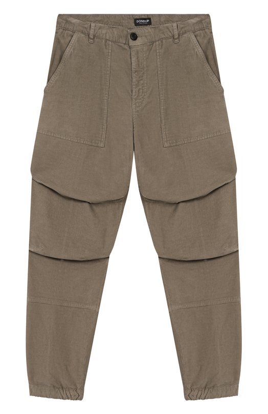 

Вельветовые джоггеры Dondup, Бежевый