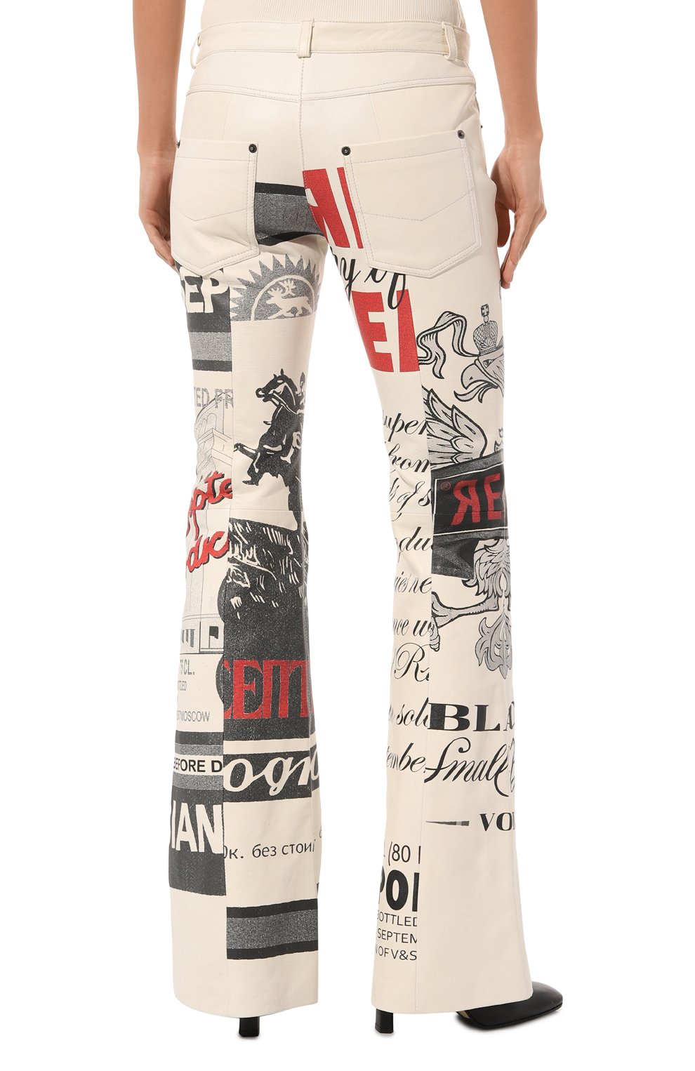 Кожаные брюки RED SEPTEMBER, арт. RSFW23-W04.1, фото 4