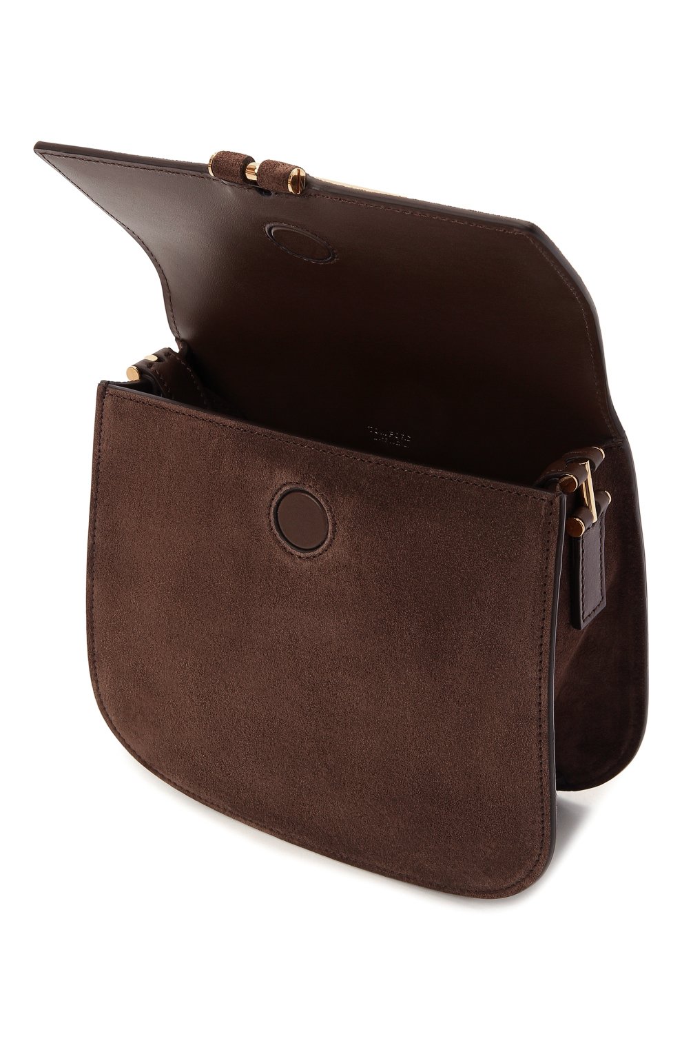 Сумка tara mini TOM FORD темно-коричневого цвета по цене 169000 руб., арт. L1502T-LCL209, фото 4 Сумка tara mini TOM FORD, арт. L1502T-LCL209, фото 4