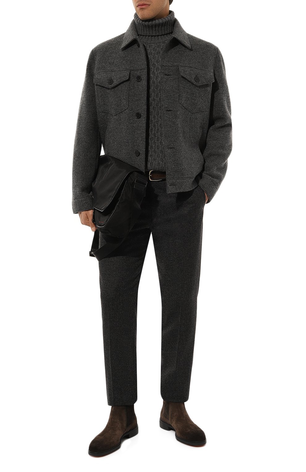 Шерстяные брюки BERWICH, арт. VULCAN023/MZ1851X, фото 2