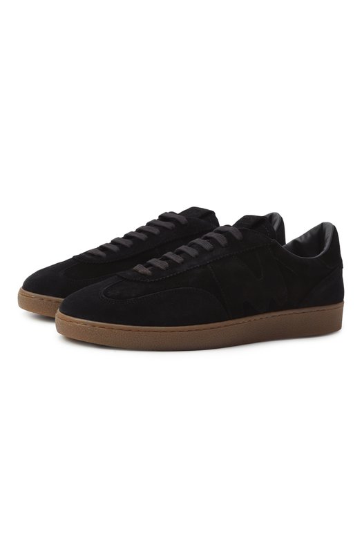 Замшевые кеды MSGM 3940MS021/996 Чёрный 3940MS021/996