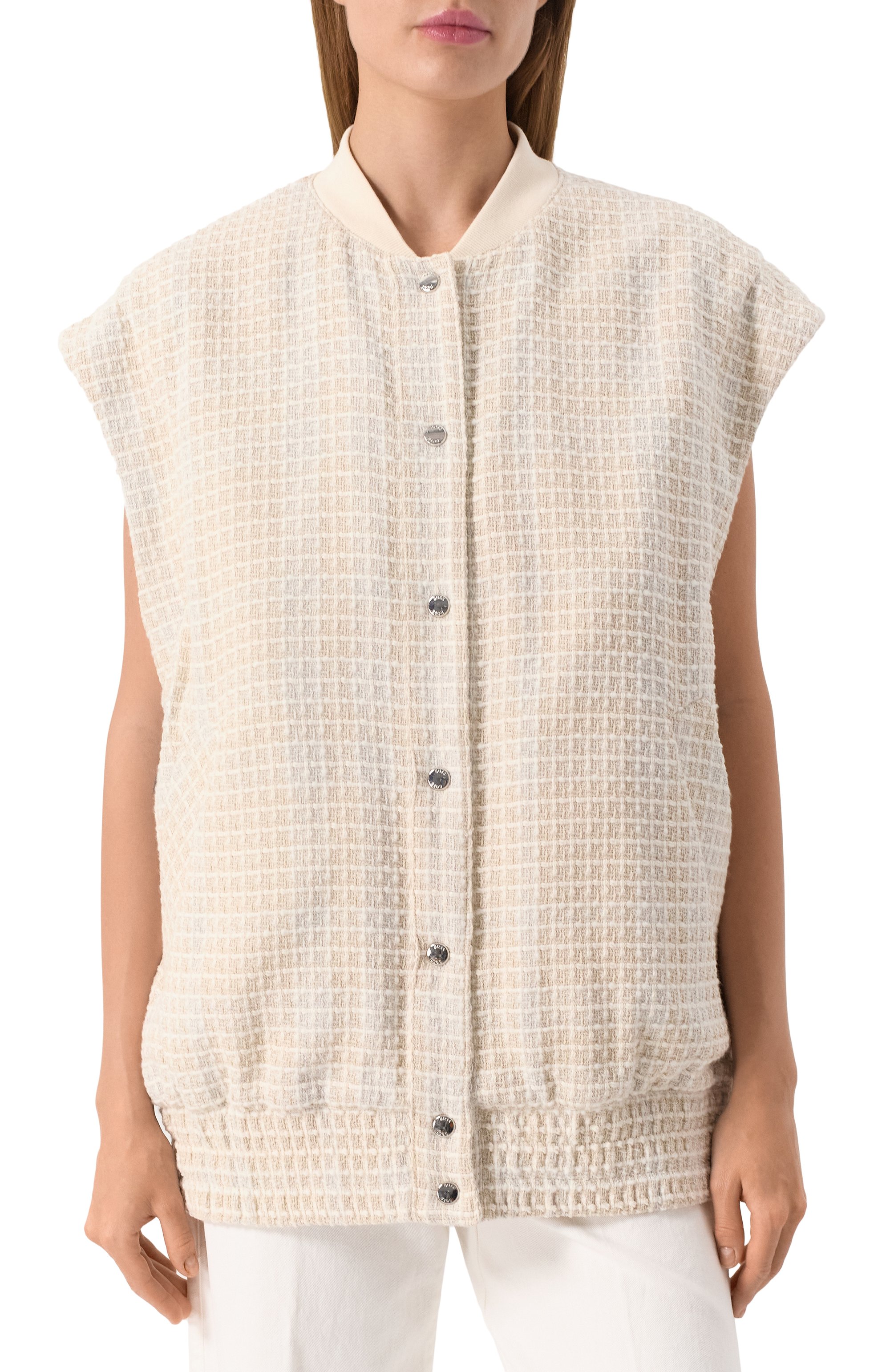 Твидовый жилет BOSS ORANGE, арт. 50534873, фото 3