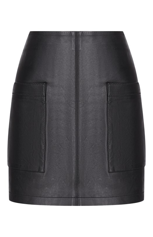 Кожаная юбка Zadig and Voltaire RWSK01065 Чёрный RWSK01065