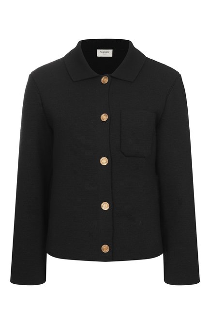 Женский шерстяной кардиган SAINT LAURENT, арт. A0044Z/Y76TR