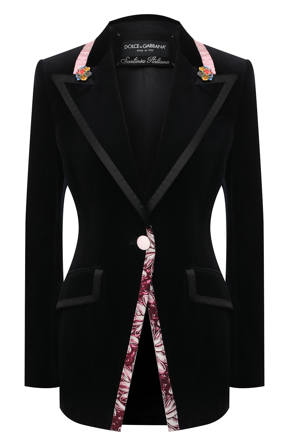 Бархатный жакет DOLCE & GABBANA, арт. J2ABBZ/FUVJZ, фото 1