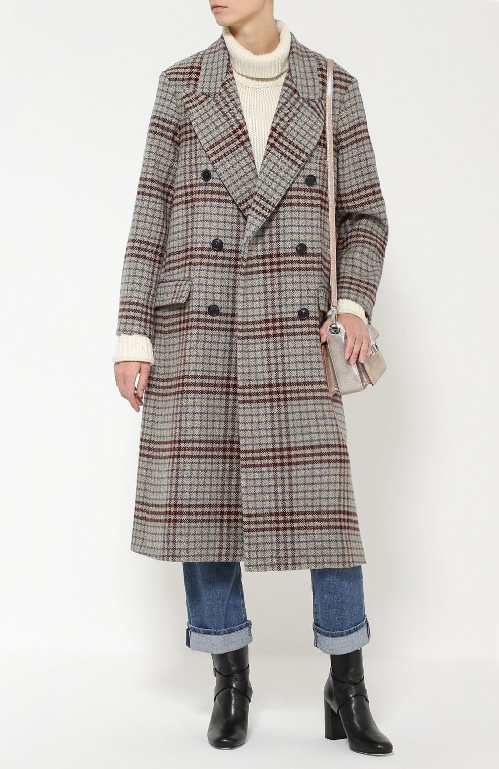 Кожаные ботильоны babies с ремешками SAINT LAURENT, арт. 447330/CY500, фото 3