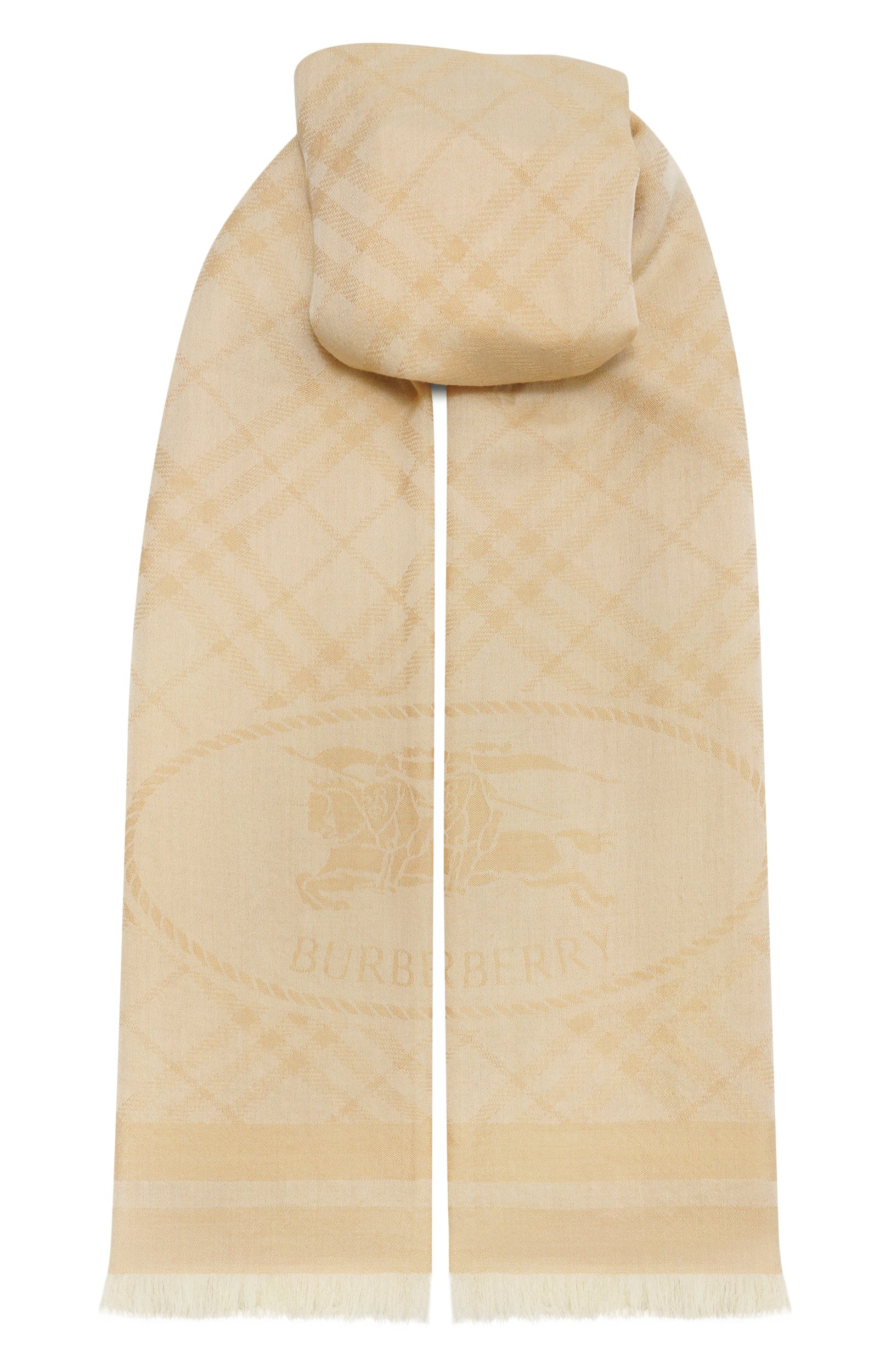 Шарф из кашемира и шелка BURBERRY, арт. 8130653, фото 1