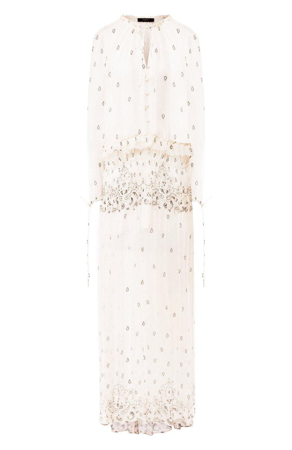 Шелковое платье AMIRI, арт. Y0W08237CH, фото 1