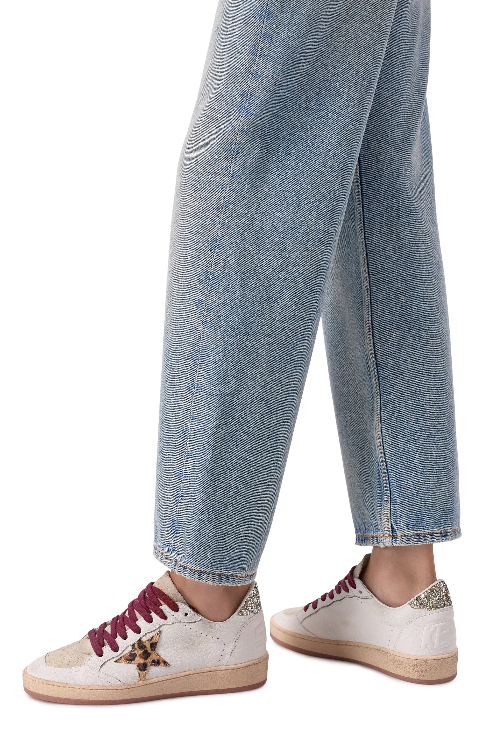 Кожаные кеды ball star GOLDEN GOOSE DELUXE BRAND, арт. GWF00117.F008068, фото 2