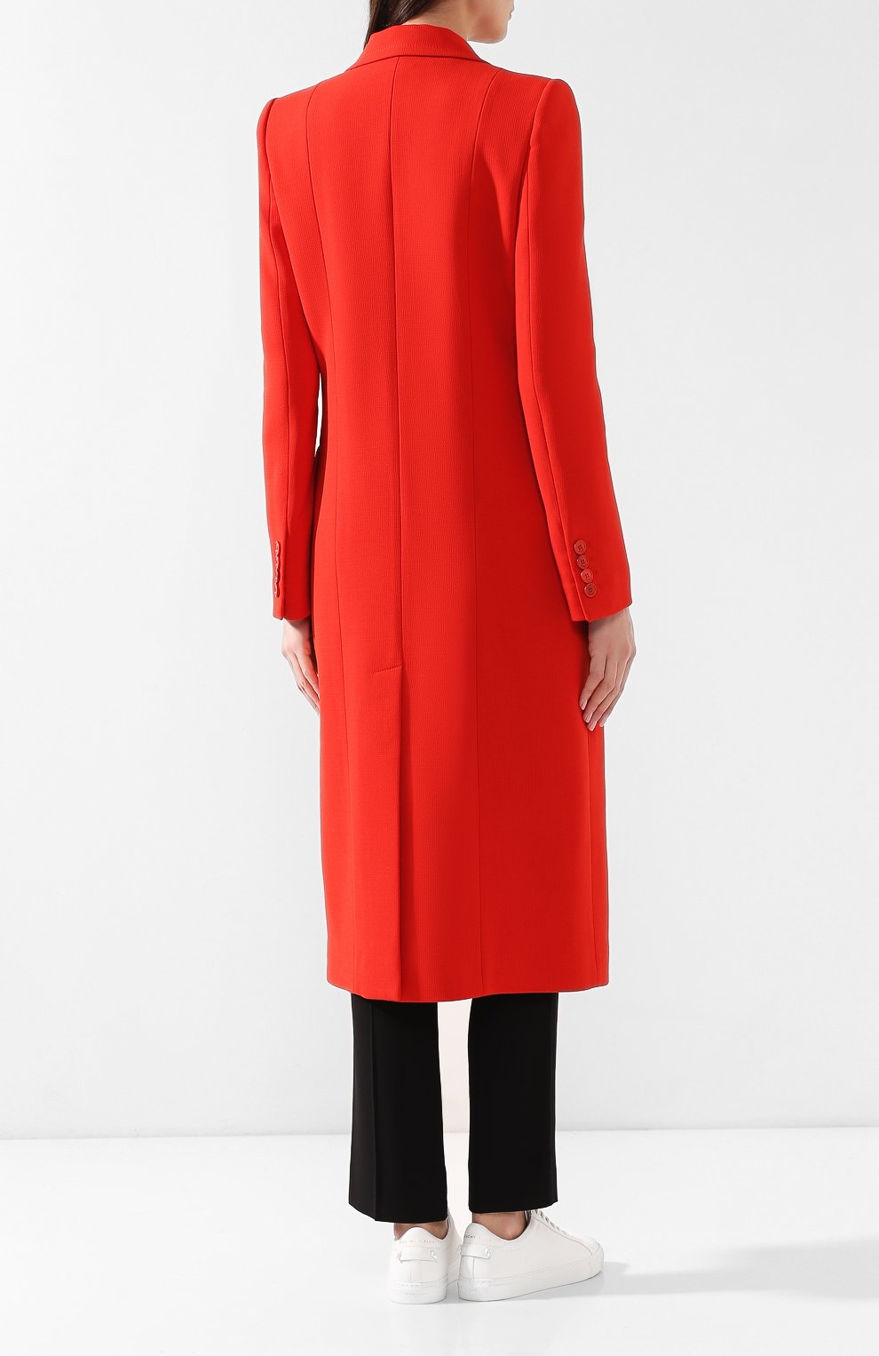 Шерстяное пальто GIVENCHY, арт. BWC04011E1, фото 4