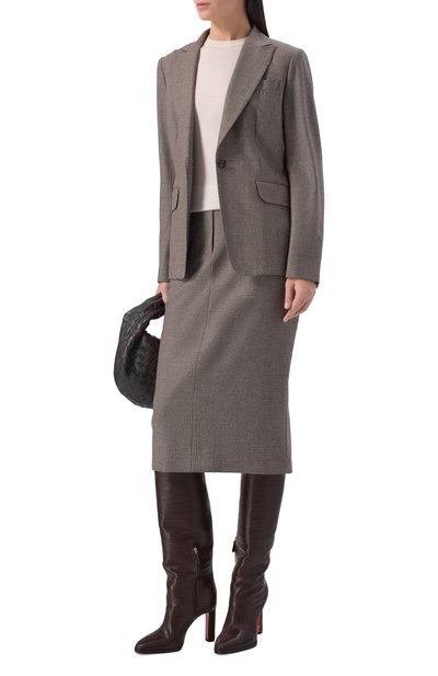 Кожаные сапоги SANTONI, арт. WSAG71956UT2NFEN, фото 3