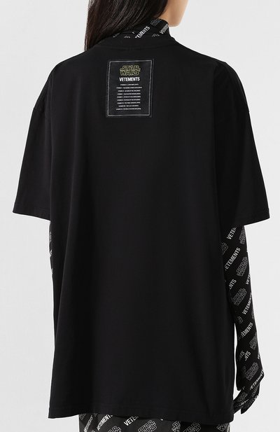 Хлопковая футболка star wars x vetements VETEMENTS, арт. USW21TS003 1600/W, фото 4