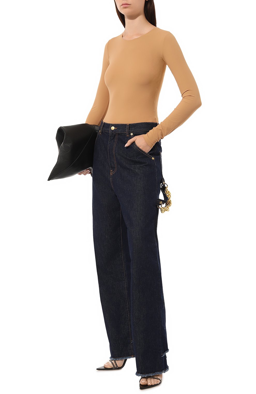 Джинсы DARKPARK, арт. WTR08 DBL03/LISA-CHAIN AD0RNED L00SE FIT CARPENTER, фото 2