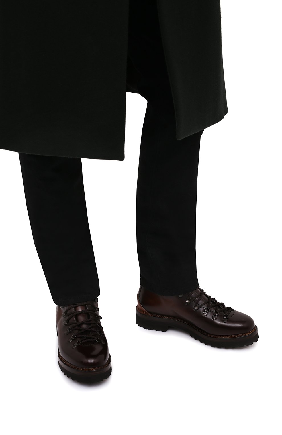 Кожаные ботинки RALPH LAUREN, арт. 815811329, фото 3