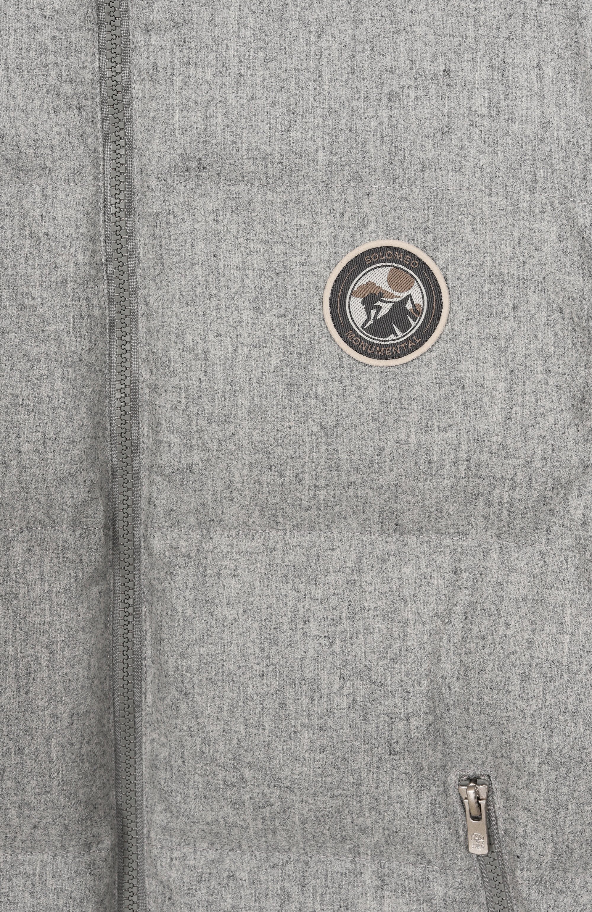 Шерстяной пуховик BRUNELLO CUCINELLI, арт. B038PJ334C, фото 3