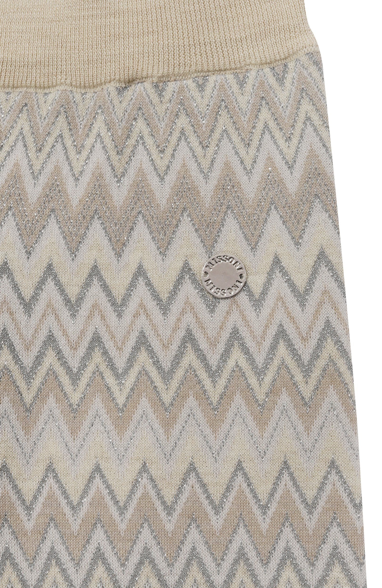 Шерстяные брюки MISSONI светло-бежевого цвета по цене 49700 руб., арт. MZ6B80/W0028_001, фото 3 Шерстяные брюки MISSONI, арт. MZ6B80/W0028_001, фото 3