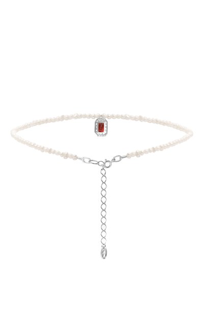 Чокер из жемчуга с гранатом SECRETS JEWELRY, арт. ЧЖГС00178, фото 3