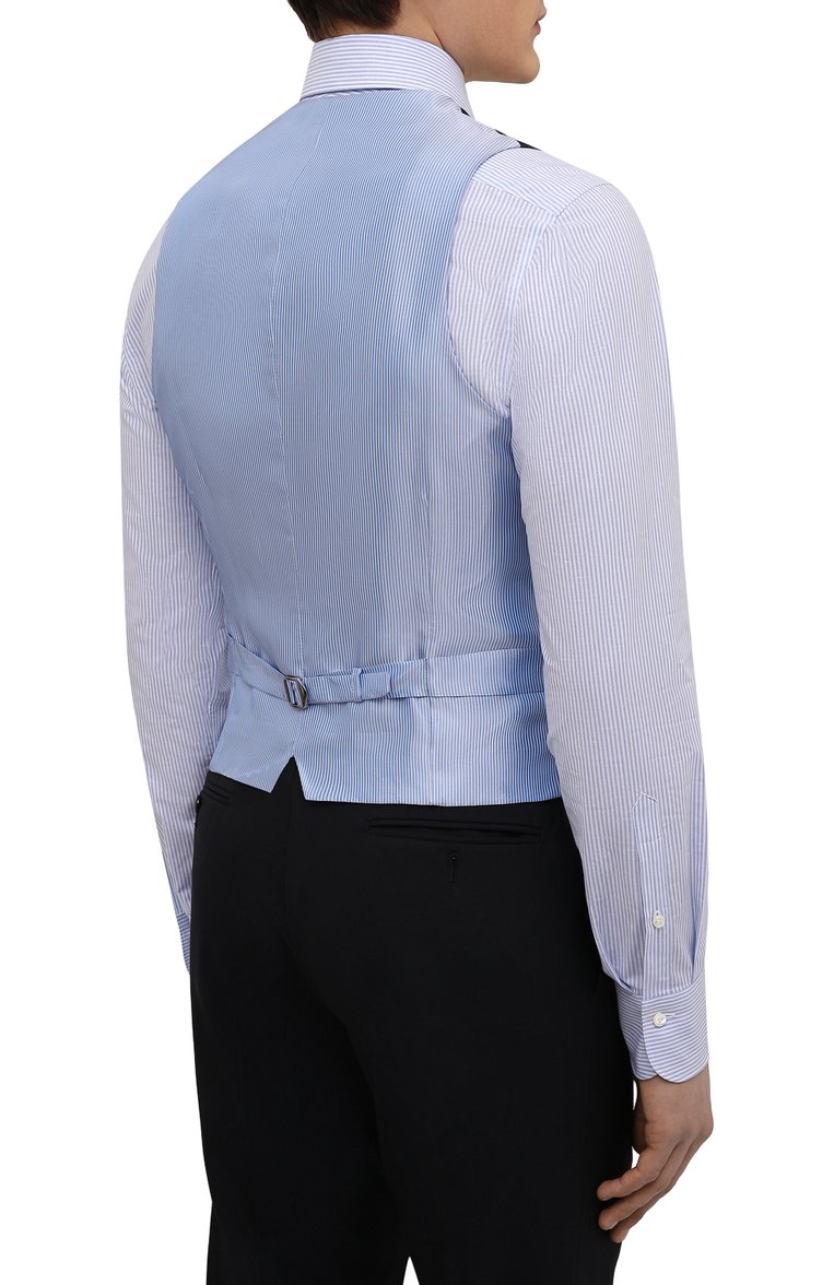 Жилет из шерсти и шелка GIORGIO ARMANI, арт. 8WGGK008/T01JD, фото 4