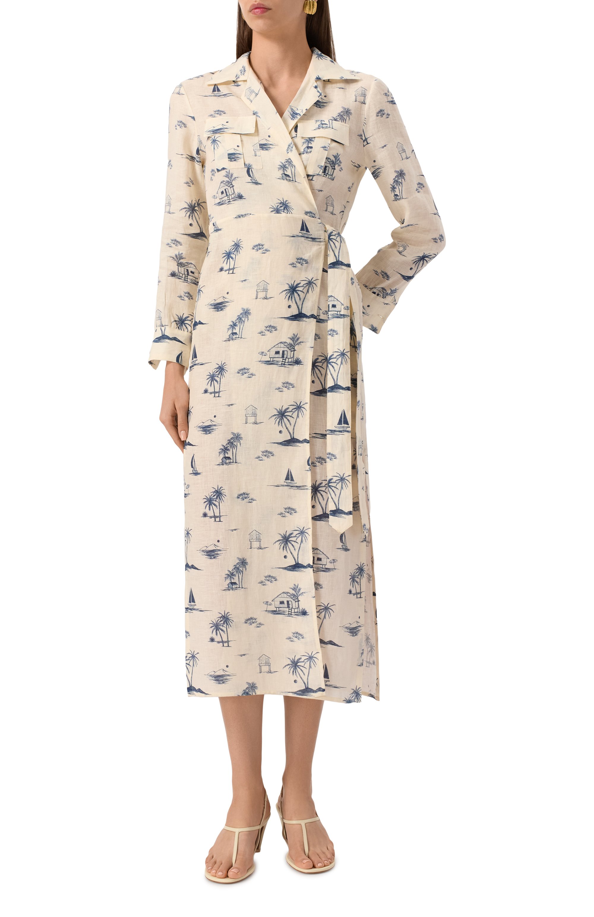 Льняное платье MANEBI, арт. L81MS, фото 3