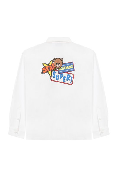 Хлопковая рубашка MOSCHINO, арт. HUC01U/LLA14_001