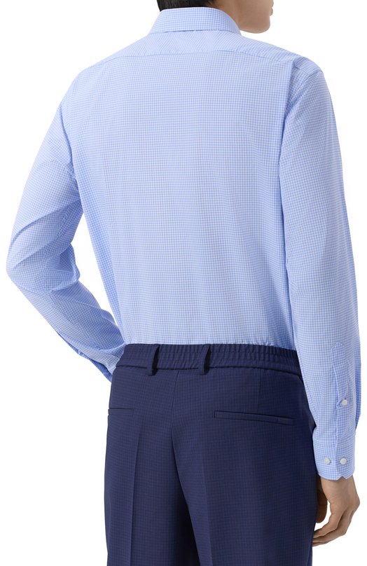 Сорочка BOSS 50556694 Голубой  50556694 Фото 4