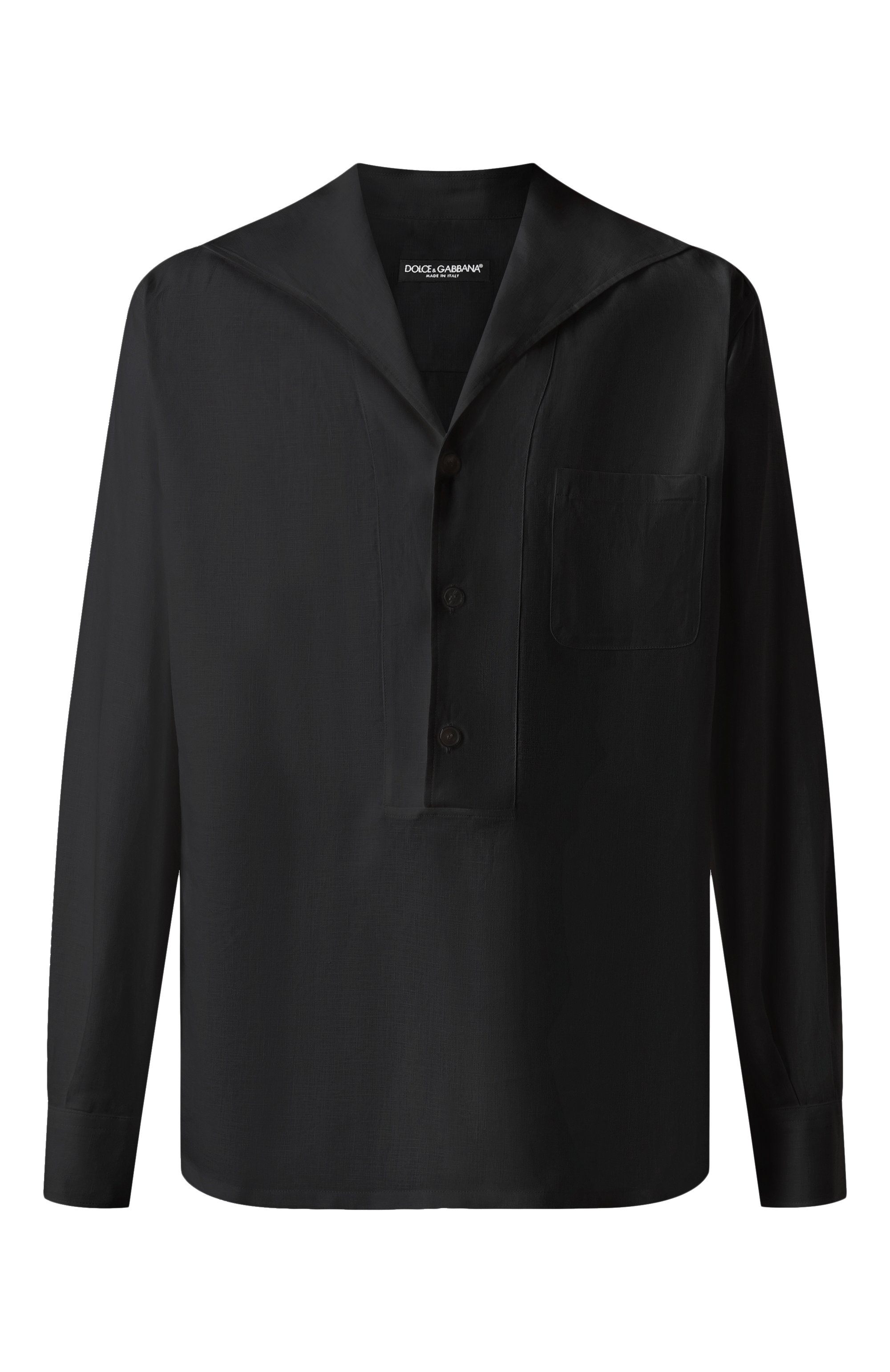 Льняная рубашка DOLCE & GABBANA, арт. G5ND3T/FU4JB, фото 1