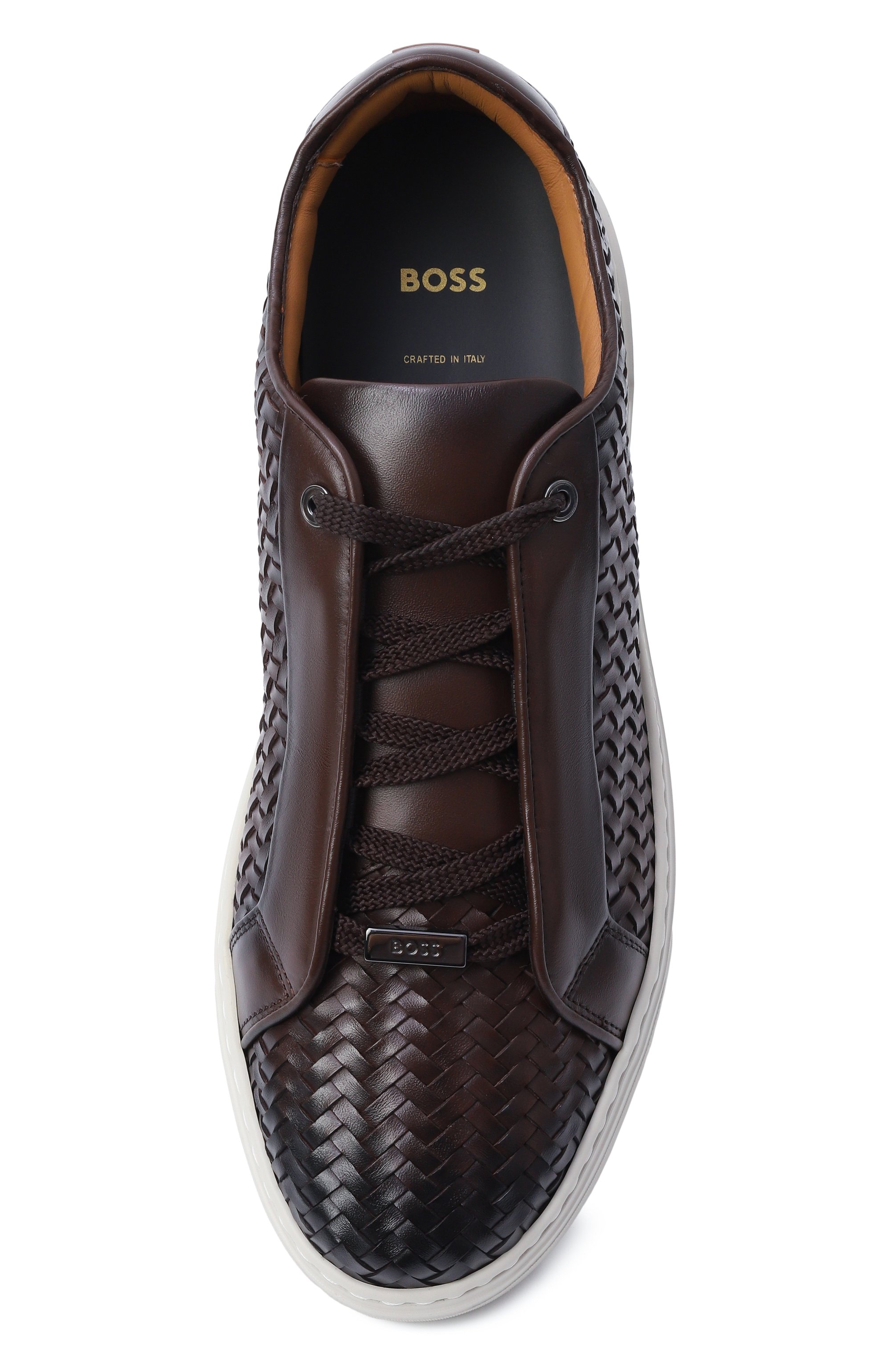 Кожаные кеды gary BOSS, арт. 50555323, фото 5