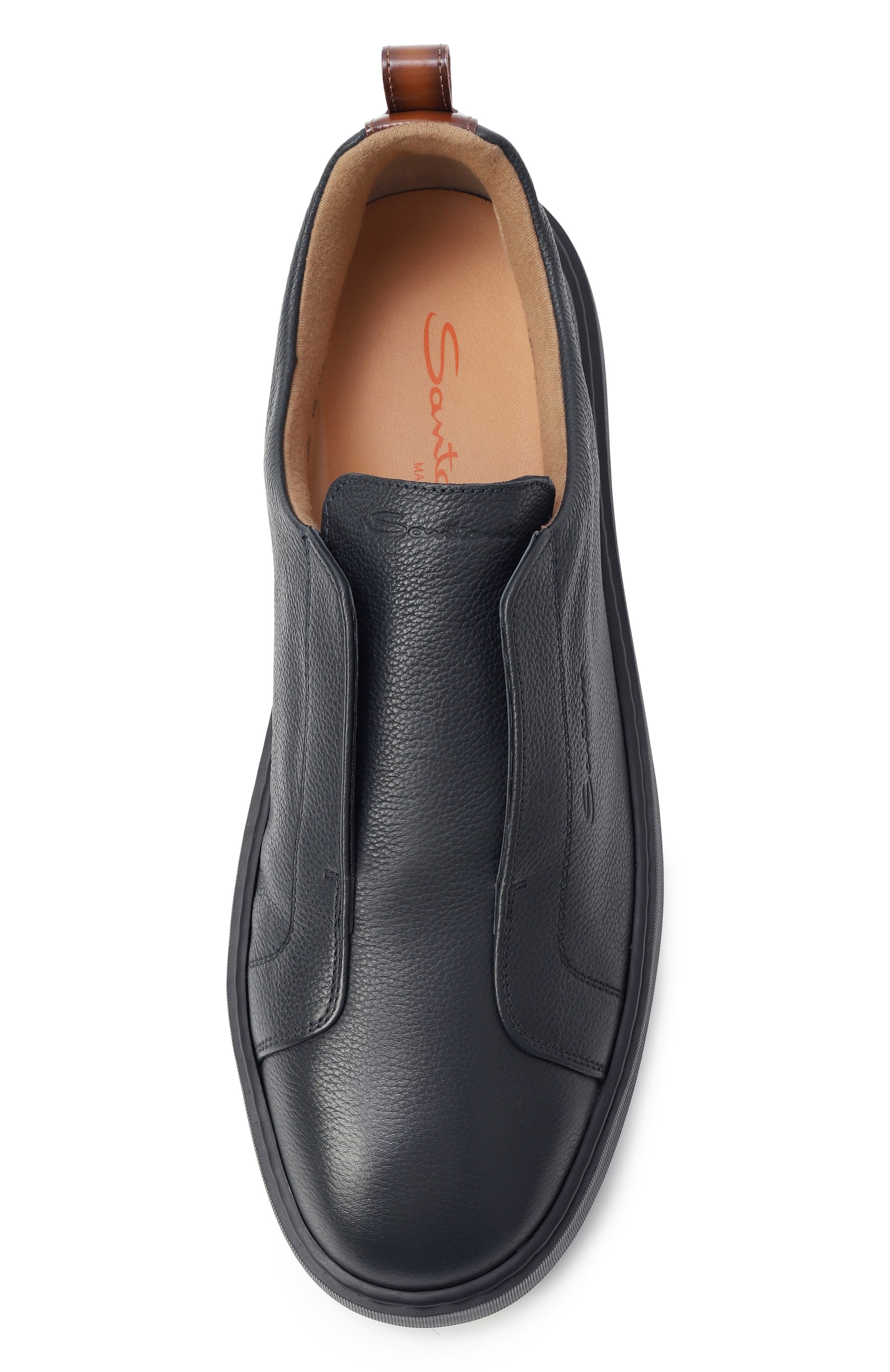 Кожаные кеды cleanic SANTONI, арт. MBCG219950CAKLLD, фото 6