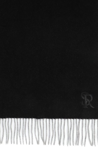 Кашемировый шарф с отделкой из кожи крокодила STEFANO RICCI, арт. MWA0300030/6853, фото 3