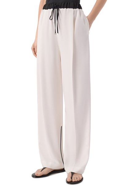 Шелковые брюки KITON, арт. D61105K0942H, фото 3