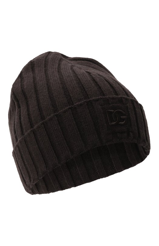 Шерстяная шапка Dolce & Gabbana FXQ10Z/JBW0S Коричневый FXQ10Z/JBW0S