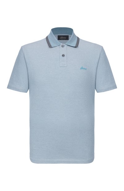 Мужское хлопковое поло BRIONI, арт. UJTA0L/PA627