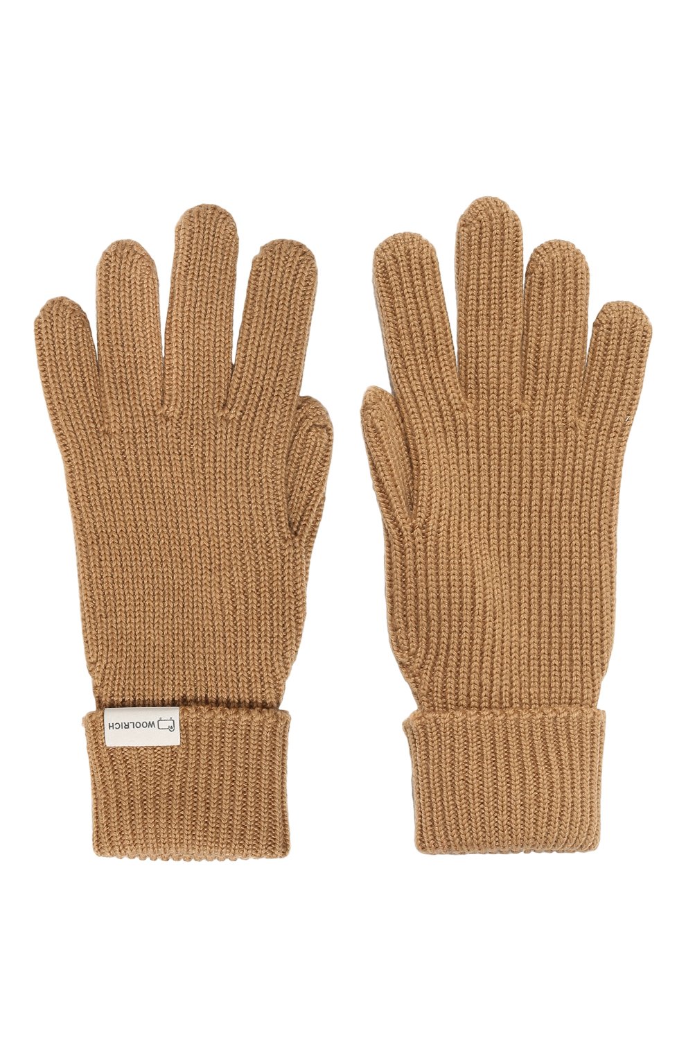 Шерстяные перчатки WOOLRICH бежевого цвета по цене 8330 руб., арт. CFW0AC0168MR/UF0663, фото 2 Шерстяные перчатки WOOLRICH, арт. CFW0AC0168MR/UF0663, фото 2