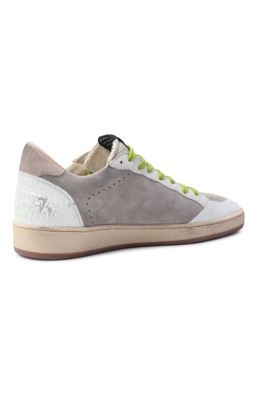 Комбинированные кеды Ball Star Golden Goose Deluxe Brand GMF00117.F007351 Серый  GMF00117.F007351 Фото 5