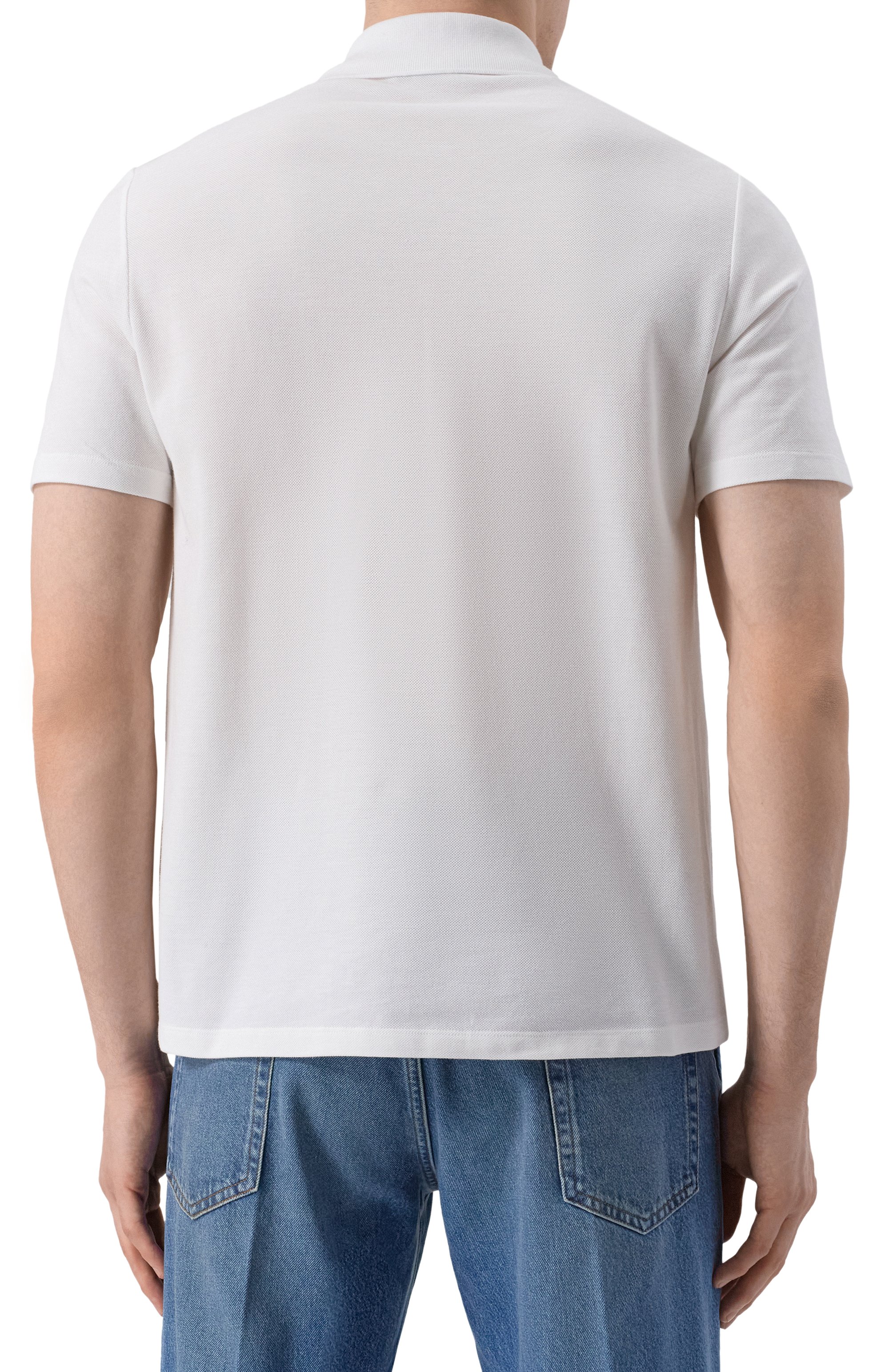 Хлопковое поло BALMAIN, арт. EH1GC026/BC94, фото 4