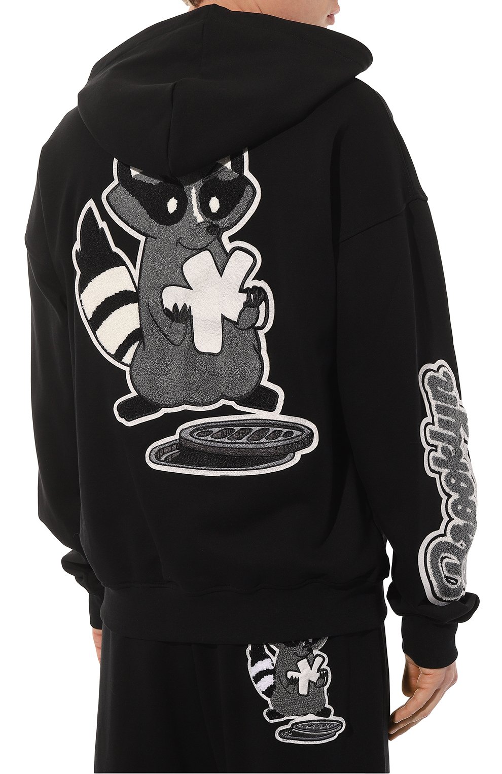 Хлопковое худи COMME DES FUCKDOWN, арт. CDFU2548, фото 4