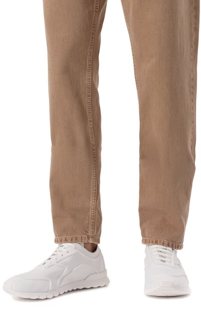 Текстильные кроссовки ea KITON, арт. USSA117N01063, фото 3